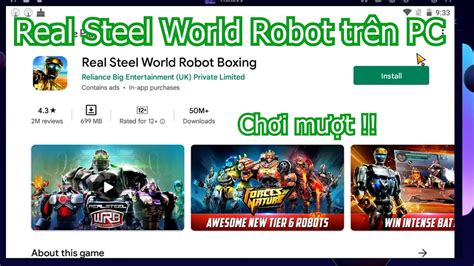 Tải và chơi World Robot Boxing trên PC (máy tính) cùng NoxPlayer